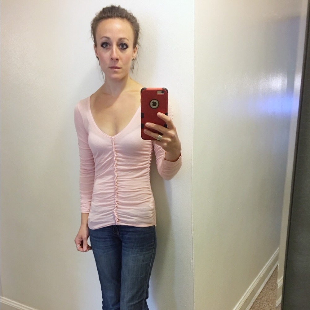 BCBG Ruched Top